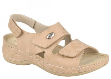 Πέδιλα γυναικεία | Ανατομικά | Vesna | 881433 | Μπεζ - Vesna - 